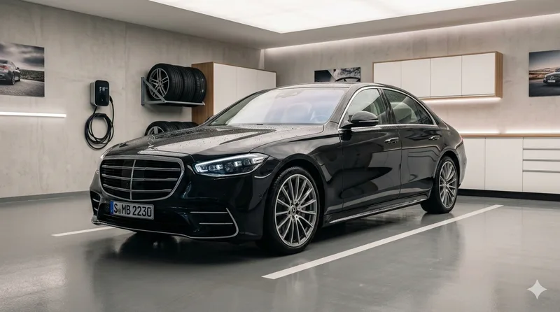 Mercedes Classe S résultat showroom — detailing premium Toulouse