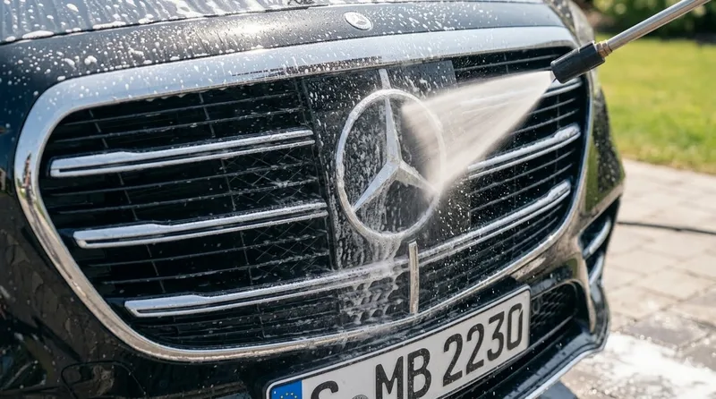 Lavage haute pression calandre — Mission Magis Toulouse