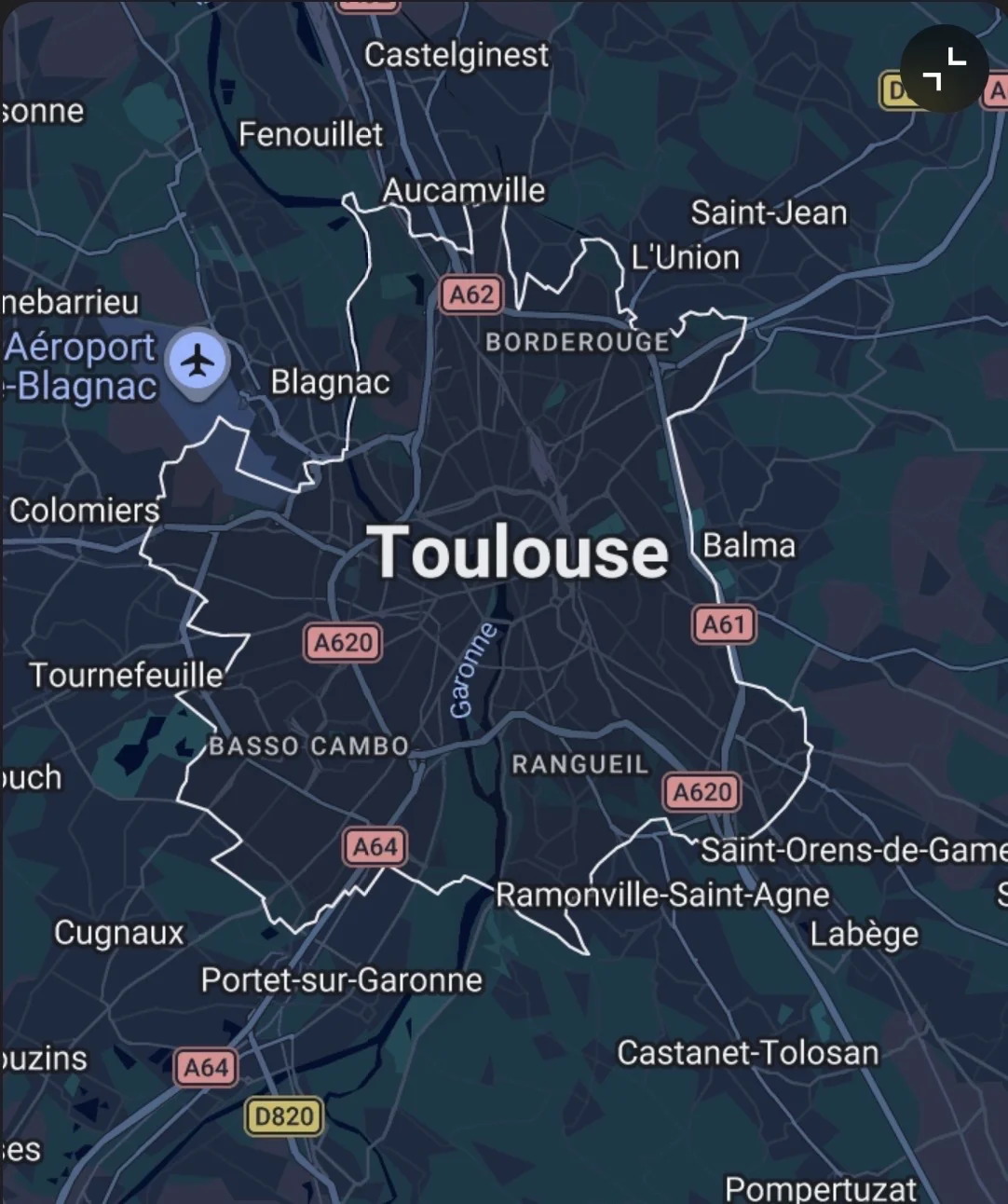 Zone d'intervention Mission Magis — lavage auto à domicile Toulouse et 30 km autour